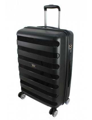 Średnia walizka PELLUCCI RGL PP1 M Czarna