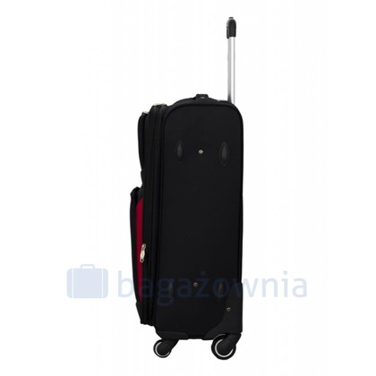 Średnia walizka PELLUCCI RGL S-010 M Czarna