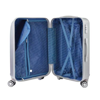 Średnia walizka PIERRE CARDIN ABS1256 RUIAN10 Granatowa