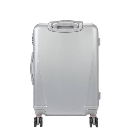 Średnia walizka PIERRE CARDIN ABS1256 RUIAN10 Srebrna