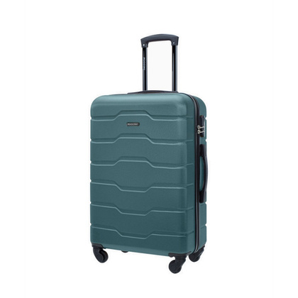 Średnia walizka PUCCINI ALICANTE ABS024B 5 Zielona