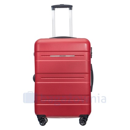 Średnia walizka PUCCINI ATLANTA PC025B 3 Czerwona