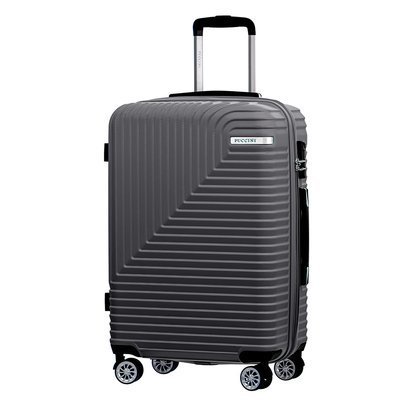 Średnia walizka PUCCINI FLORENCE ABS014B 8 Szara