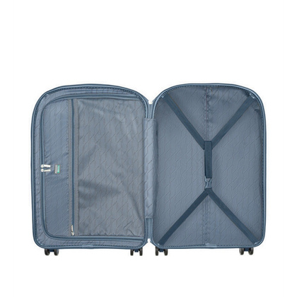 Średnia walizka PUCCINI MANCHESTER ABS022B 7A Granatowa