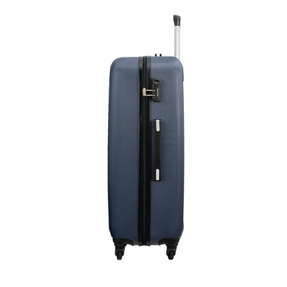 Średnia walizka PUCCINI SANTORINI ABS08B 7A Granatowa