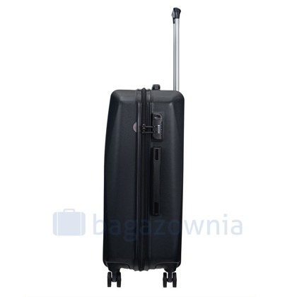 Średnia walizka PUCCINI SINGAPORE PC026B 1 Czarna