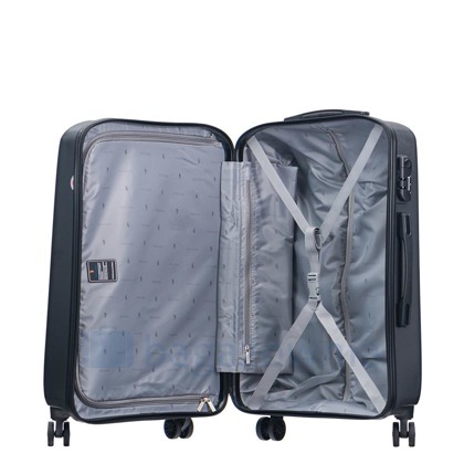 Średnia walizka PUCCINI SINGAPORE PC026B 1 Czarna