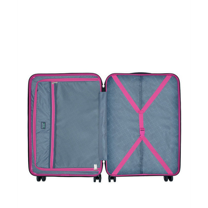 Średnia walizka PUCCINI VALENCIA PC032B 3A Różowa