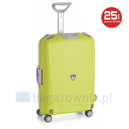 Średnia walizka RONCATO LIGHT 712-37 Limonkowa