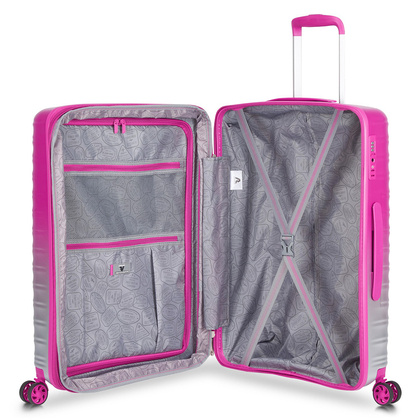 Średnia walizka RONCATO WAVE SPOT 419742 Różowa