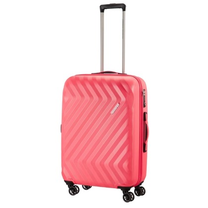 Średnia walizka SAMSONITE AT ZIGGZAGG 78553 Różowa