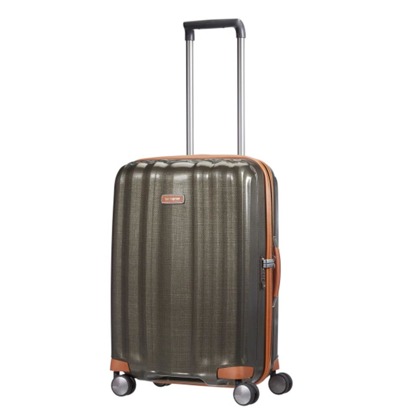 Średnia walizka SAMSONITE LITE-CUBE DLX 61243 Oliwkowa