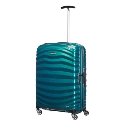 Średnia walizka SAMSONITE LITE-SHOCK 62765 Niebieska