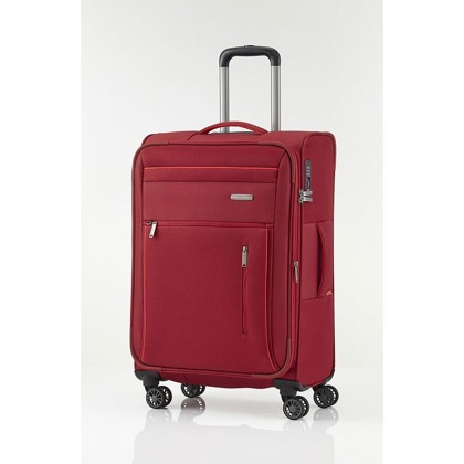 Średnia walizka TRAVELITE CAPRI 89848-10 Czerwona