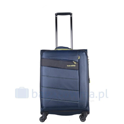 Średnia walizka TRAVELITE KITE 87148-20 Granatowa