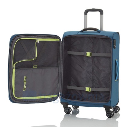 Średnia walizka TRAVELITE METEOR 89448-22 Niebieska