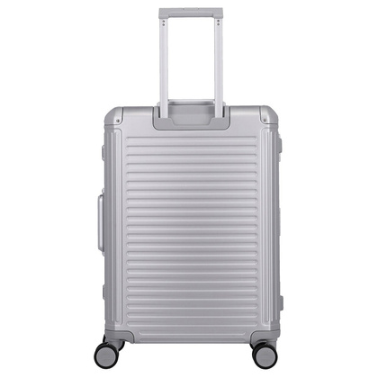 Średnia walizka TRAVELITE NEXT 79948-56 Srebrna