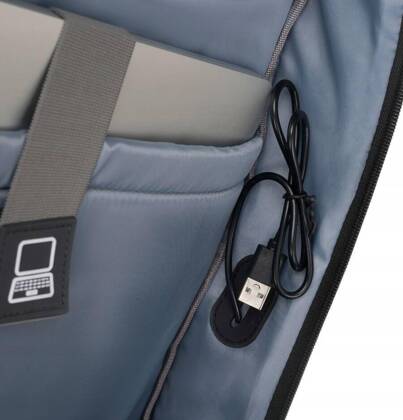 Wodoodporny, podróżny plecak z miejscem na laptopa
