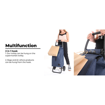 Wózek na zakupy ROLSER Mini Bag Plus MF MNB009