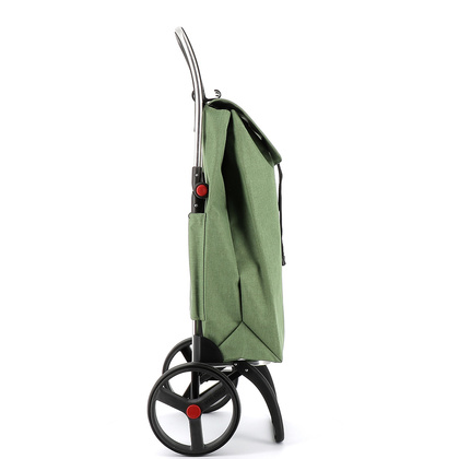 Wózek na zakupy Rolser I-Max Tweed Logic RSG Zielony