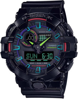 Zegarek Casio G-Shock GA-700RGB-1AER